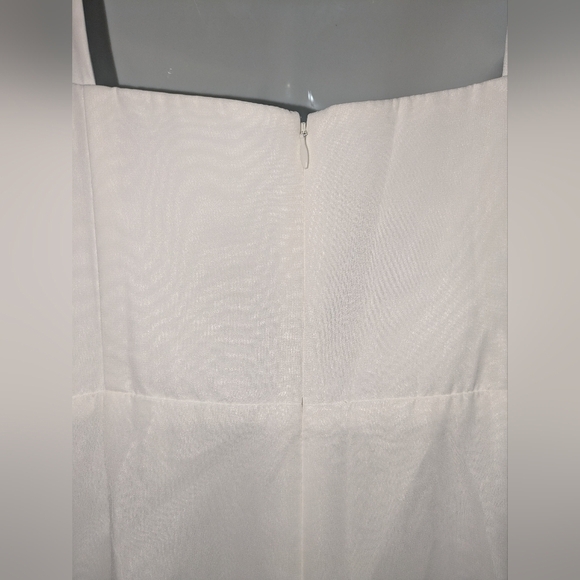 AW Bridal Womens White Wedding Dress EUC Size Unknown - Picture 4 of 12